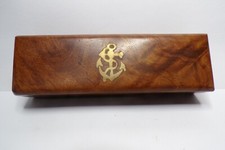 FISCHIETTO DA NOSTROMO IN  OTTONE . NAUTICO E MARITTIMO  COMPLETO DI  SCATOLA.