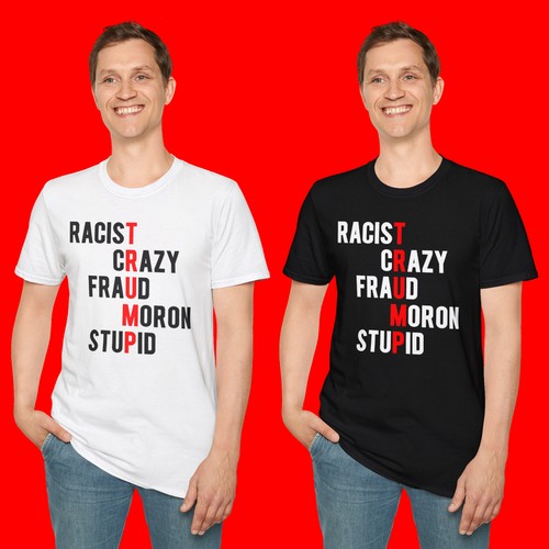 Racist crazy fraud moron - racist,