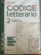 Codice Letterario 2 - Dal Barocco Al Romanticismo - ISBN: 9788822189714