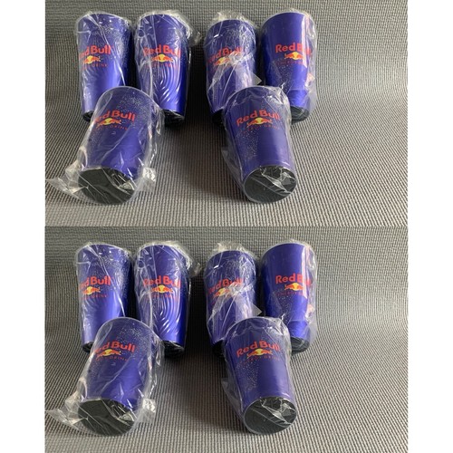 Red bull cups illuminated led - bull,