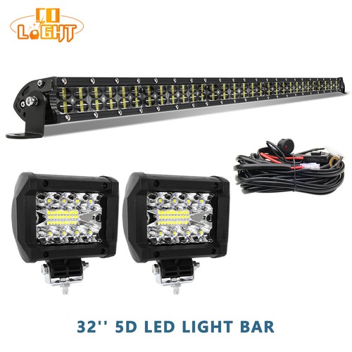Led light bar flood spot - 32",