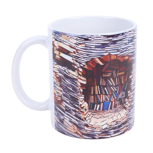 Buch tasse keramik - 3d-buch-tasse, kunst