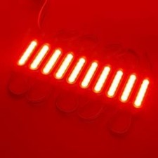 X4 Moduli LED Rosso 24V Stagni IP68 Illuminazione Marina Navale Barca Gommone