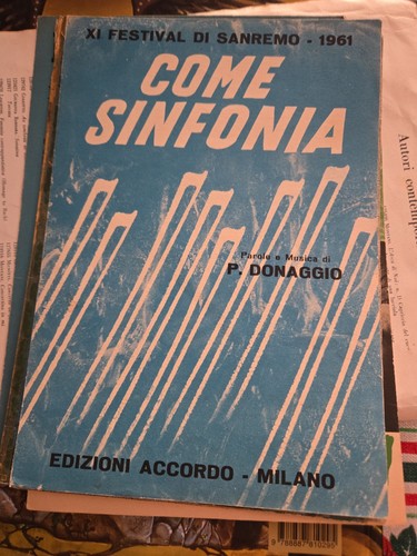 Spartito come sinfonia pino - spartito,