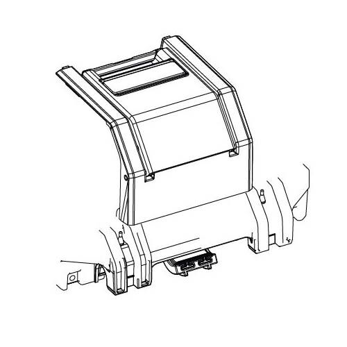 Maniglia chiusura bauletto - maniglia,