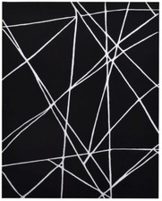 Tappeto moderno trapuntato a