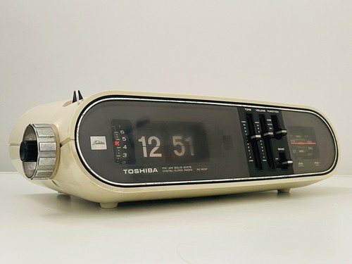 Toshiba flip clock vintage - flip,