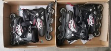 ROLLERBLADE PATTINI ALLUNGABILI JUNIOR 741  SPITFIRE NERO/ROSSO 36.5 - 40.5
