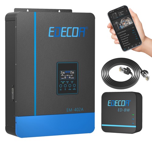 Edecoa inverter ibrido 4000w - edecoa,
