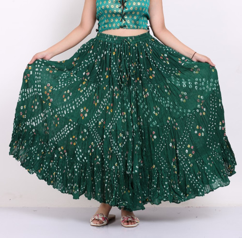 Gonna lunga flamenco - donna, ats