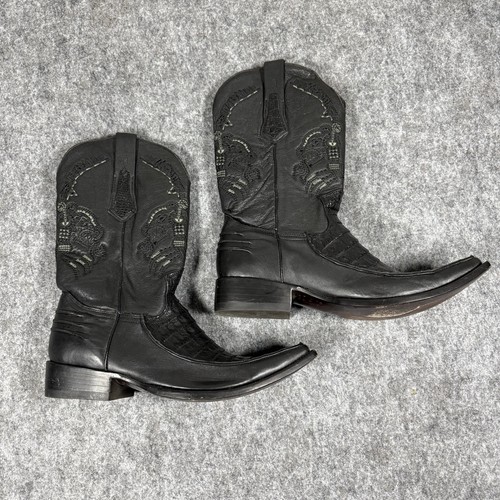Stivali cowboy neri corral - stivali,