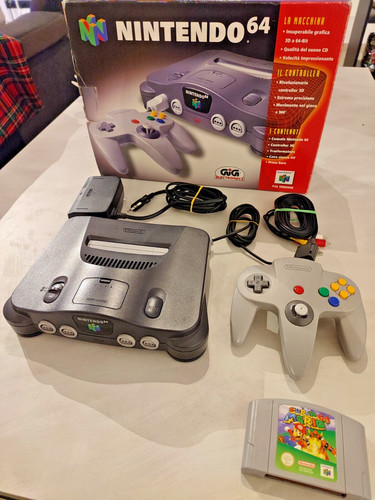Nintendo con scatola e - nintendo,