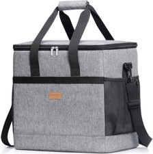 Borsa Frigo 40L, Borse Termica Morbida per Surgelati, Grande Borsetta Termiche P