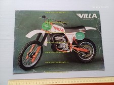 Villa 250 cross 1980 depliant originale italiano