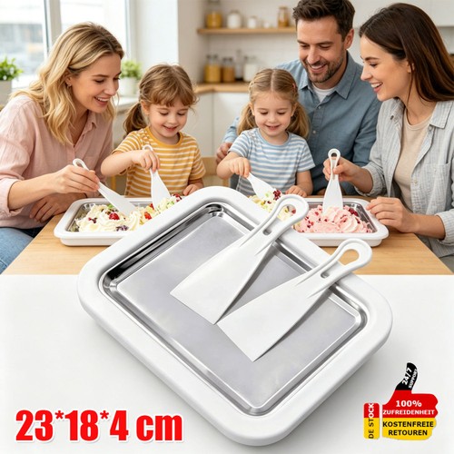 Ice cream rolls - ice, maker