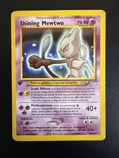 Pokemon 2002 Shining Mewtwo 1 Prima Edizione Neo Destiny 109/105 Wotc Italiano