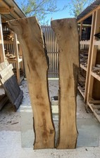 Coppia di tavole di legno di