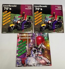 N. 3 Laser Disc Laser Karaoke Pioneer Vol. 1  7 E 1  Bimbi Sigle Lupin Licia #10