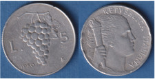 REPUBBLICA ITALIANA 5 Lire