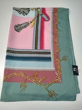 DESIGUAL BY GAI MATTIOLO FOULARD SCARVES SCARF RECTANGLE SETA MADE IN ITALY