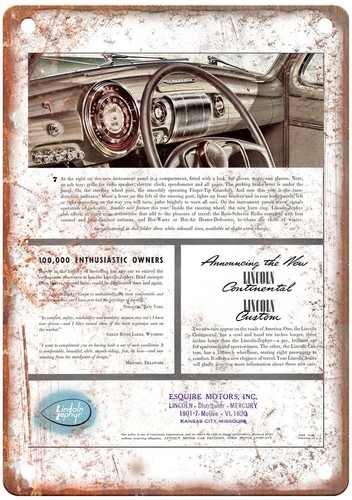 Insegna vintage 1941 - insegna,