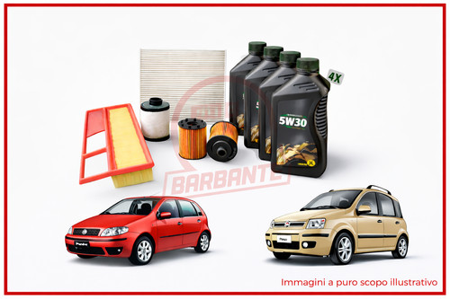 Kit tagliando filtri 4 - 4,