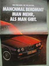 BMW 318i E30 berlina edizione