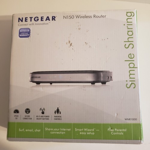 Netgear n150 router - n150, wireless