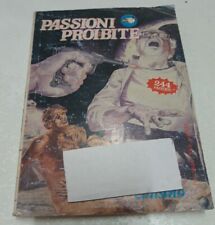 Fumetto PASSIONI PROIBITE n. 1  supplem. GIARRETTIERE n. 8/9 del 1989 RARO. 