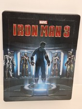 IRON MAN 3  BLU RAY/3D BLU RAY