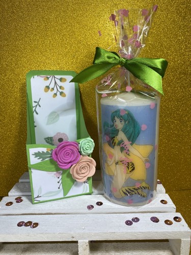 Candela con confezione