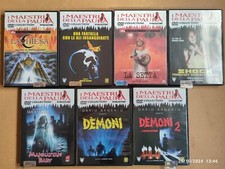 7 DVD FILM I MAESTRI DELLA PAURA Fulci Bava Soavi Tessari horror Sped. con BRT 