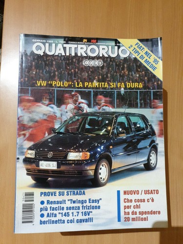 Quattroruote annata 1995 - quattroruote,