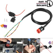 Cavo Alimentazione Per Lowrance Hds Serie 000-0127-49 PC-30-RS422 Elite Gancio 4 Chirp