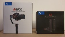GIMBAL fotocamera videocamera gimbal FeyuTech A2000 + DOPPIA IMPUGNATURA