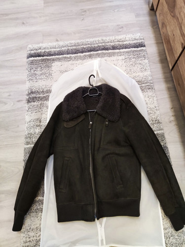 Gucci shearling jacket giacca