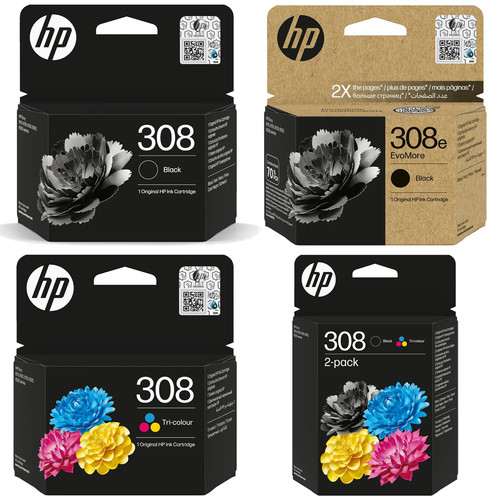 Cartucce originali 308 envy - originali, hp