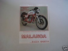 advertising Pubblicità 1977 MOTO MALANCA 150 E 2C