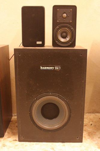 Coppia casse harmony - harmony, sw1+zero