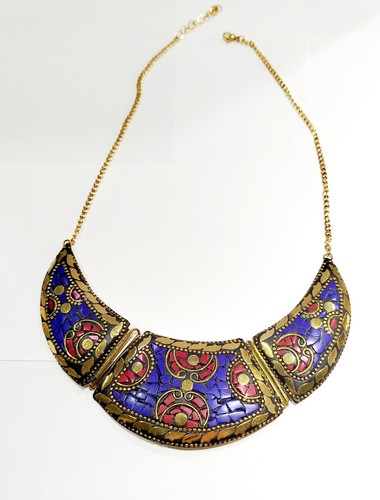 Collana con pendente tibetano - collana,
