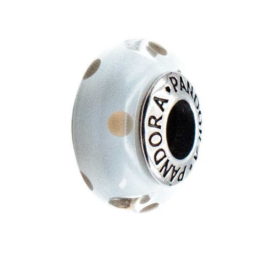 Charm pandora nero bianco - charm, 'nero