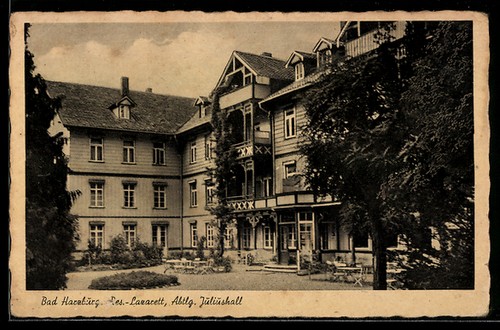 Bad harzburg res lazarett - bad, harzburg,