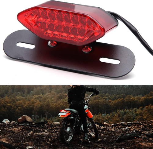 Fanale posteriore moto luce - , di