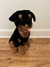 Peluche Dobermann Cane Seduto