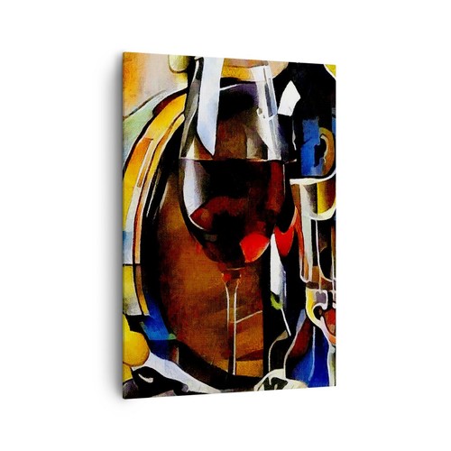 Quadro tela 70x100cm vino - quadro,