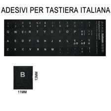 Adesivi lettere per tastiera - adesivi,