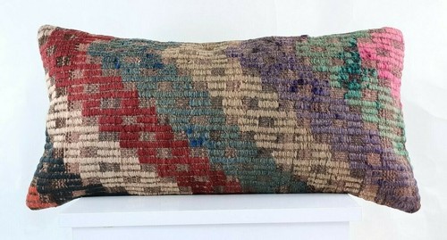 Copricuscino kilim turco fatto - copricuscino,