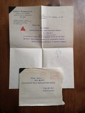 Antica lettera Lepetit Farmaceutici Milano