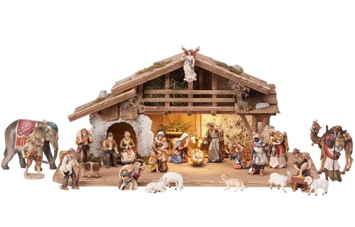 Set statue presepe completo - statue,