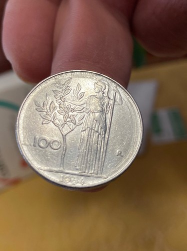 Moneta lire 100 1964 - ,